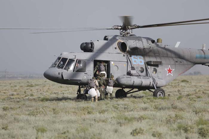 Mi-8AMTSh "Terminator" © Ministerio de Defensa de Rusia