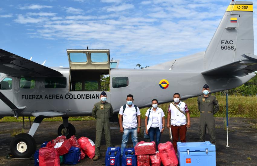 Aeronave Caravan C-208 de la Fuerza Aérea Colombiana © Fuerza Aérea de Colombia