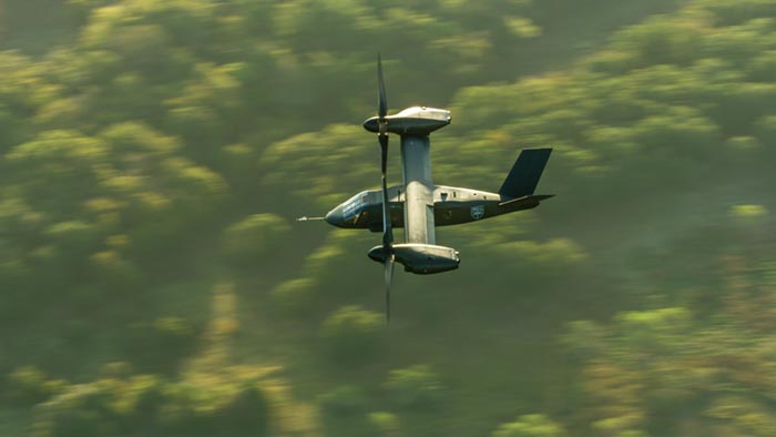 Bell V-280 Valor enfocado en la competencia FLRAA © Bell Textron Inc