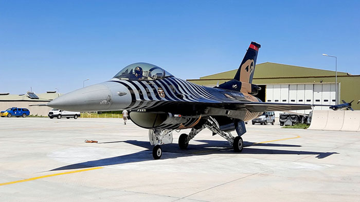 F-16 de Turquía © Ministerio de Defensa de la República de Azerbaiyán