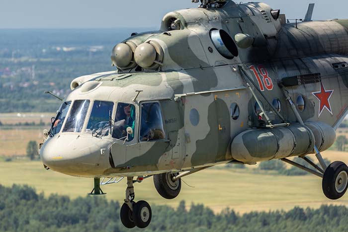 Mi-8 © Ministerio de Defensa de Rusia
