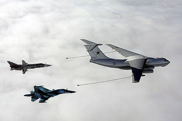 Reabastecimiento Aéreo © Ministerio de Defensa de Rusia
