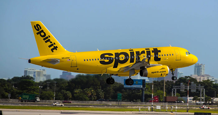 A319 de Spirit. Aeropuerto de Miami