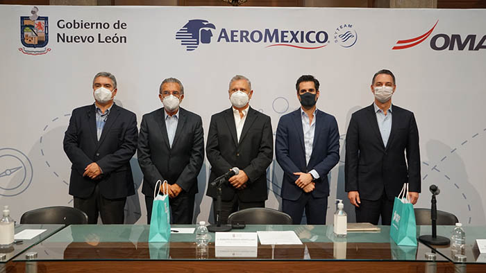 Aeroméxico anuncia ruta directa Monterrey-Madrid ©Aeroméxico