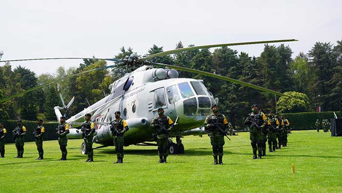 Ceremonia de la “Revista de Entrada de la Comandancia del Ejército Mexicano” ©SEDENA