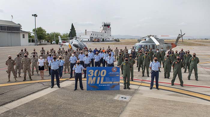 La Base Aérea de Armilla alcanza las 300 000 horas de vuelo ©Ejército del Aire