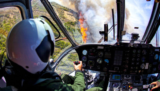 Los aliados de la OTAN se unen contra los incendios forestales ©OTAN