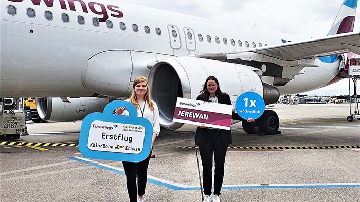 Eurowings ofrece vuelos sin escalas a Armenia ©Eurowings