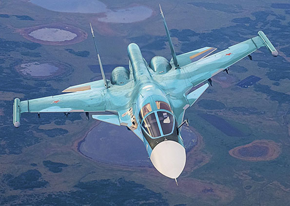 Su-34 ©Ministerio de Defensa de Rusia