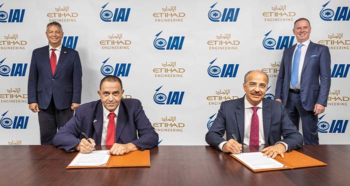 Etihad Engineering e Israel Aerospace Industries se unen para proporcionar conversiones de pasajeros a cargueros. ©Etihad