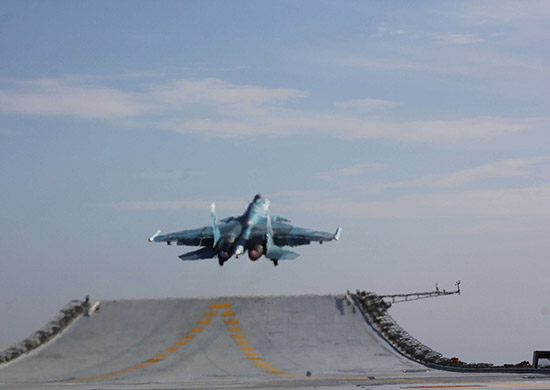 Entrenamiento de vuelo simulado ©Ministerio de Defensa de Rusia