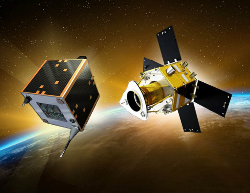 Presentaran en FAMEX satélites GEOSAT 1 Y 2 ©SCT