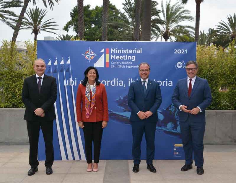 Reunión ministerial de secretarios de Estados de Defensa del programa Eurofighter. ©Ministerio de Defensa de España