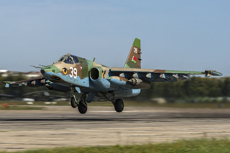 Su-25 de Rusia ©Ministerio de Defensa de Rusia