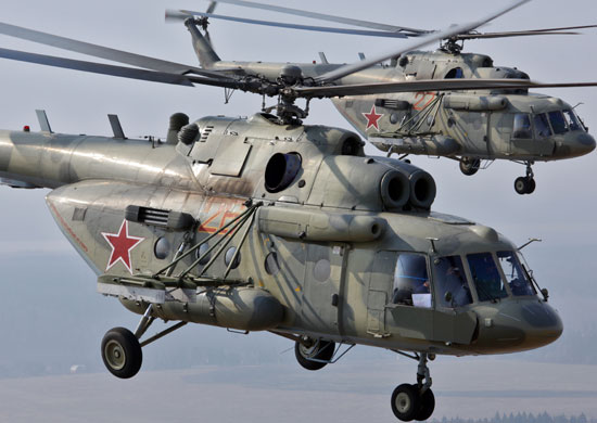 Mi-8amtsh ©Ministerio de Defensa de Rusia