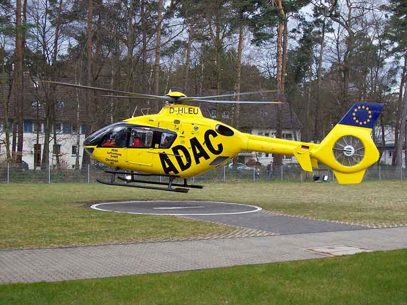 Helicoptero EC135 de ADAC ©P&W-ADAC