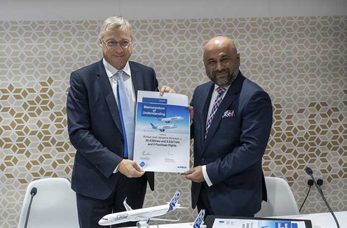 Jazeera Airways se compromete con 28 nuevos aviones de la familia A320neo ©Airbus