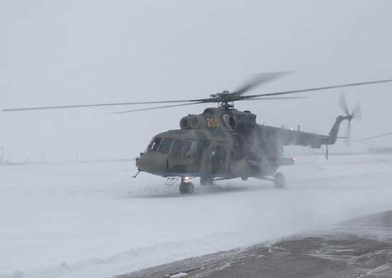 Mi-8AMTSh-V ©Ministerio de Defensa de Rusia