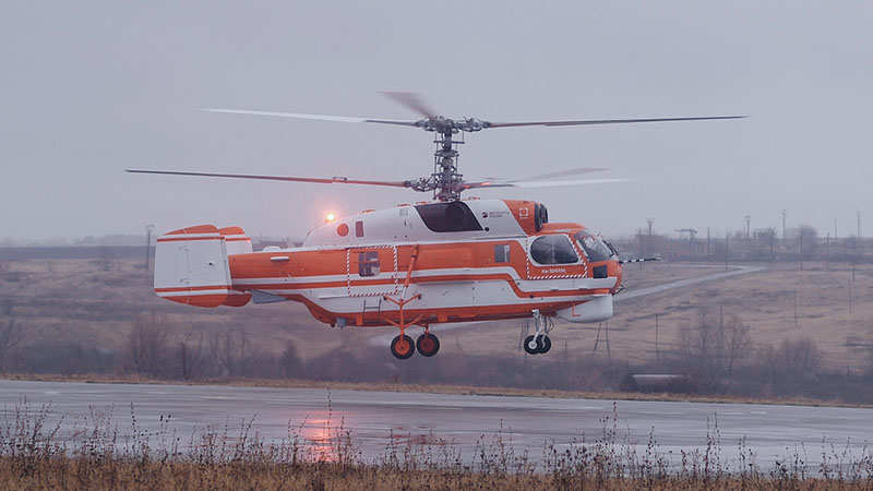 Pruebas de vuelo del Ka-32A11M ©Russian Helicopters