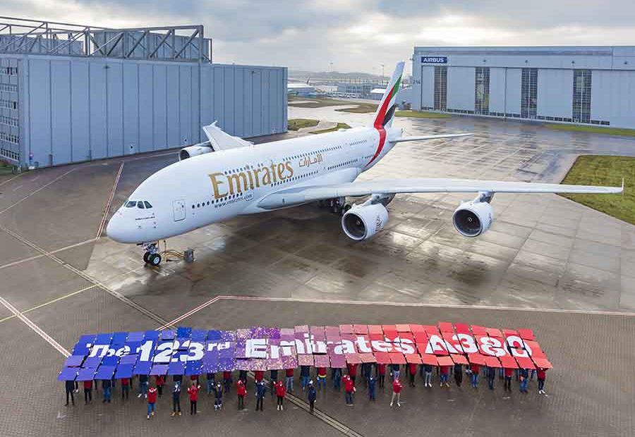 Emirates completa su flota de A380 con la 123ª entrega ©Emirates