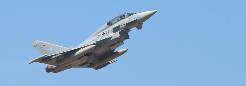 Eurofighter de la Fuerza Aérea de Alemania ©INDRA