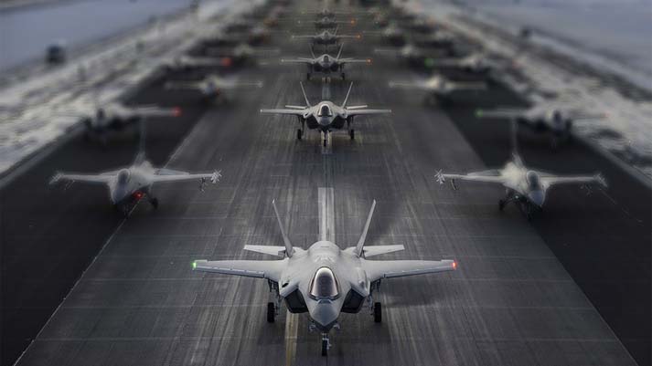 F-35 Electronic Warfare. Foto de la U.S. Air Force por Keith Holcomb