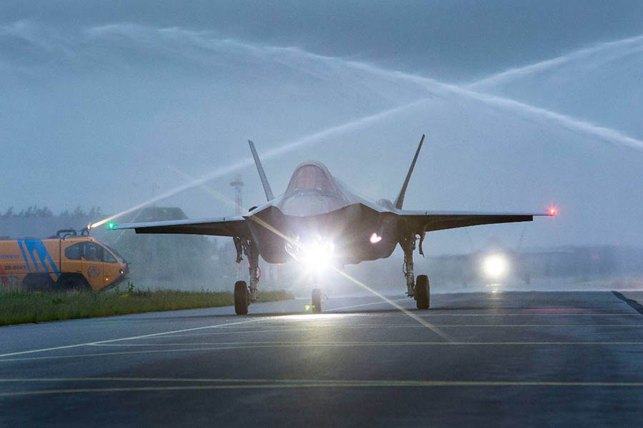 La Defensa recibió el primer F-35 a finales de 2019 ©Ministerio de Defensa de los Países Bajos