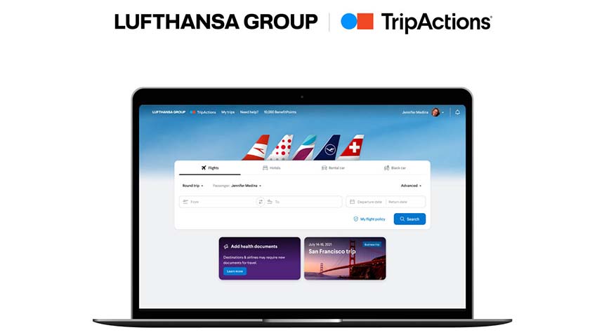Lufthansa Group Airlines y TripActions dan forma conjunta al futuro de los viajes de negocios ©Lufthansa