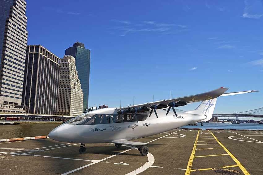 Lockheed Martin Ventures invierte en la ronda de financiación de serie A de Electra para apoyar las pruebas de vuelo del demostrador tecnológico de avión híbrido-eléctrico eSTOL de Electra en 2022. ©Electra.aero