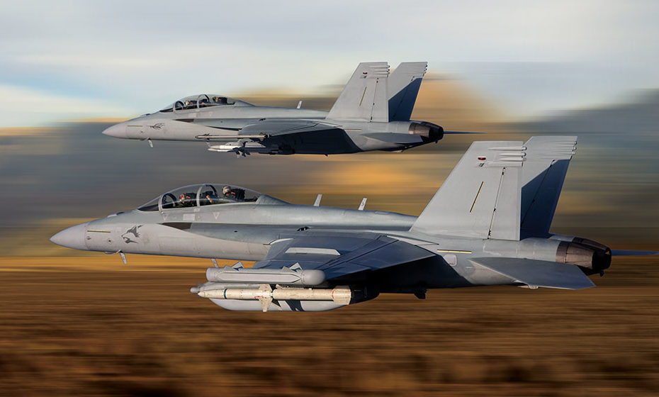 La combinación de Super Hornet Block III y EA-18G Growler dará a la Luftwaffe una capacidad inigualable en misiones aire-aire y superficie-aire. Foto: Boeing