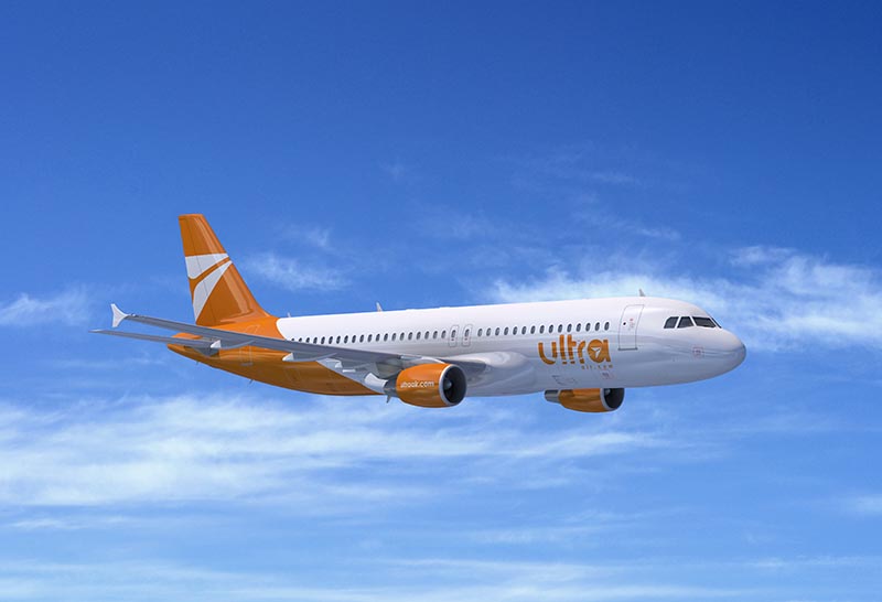 A320 de Ultra Air (Render) ©Airbus