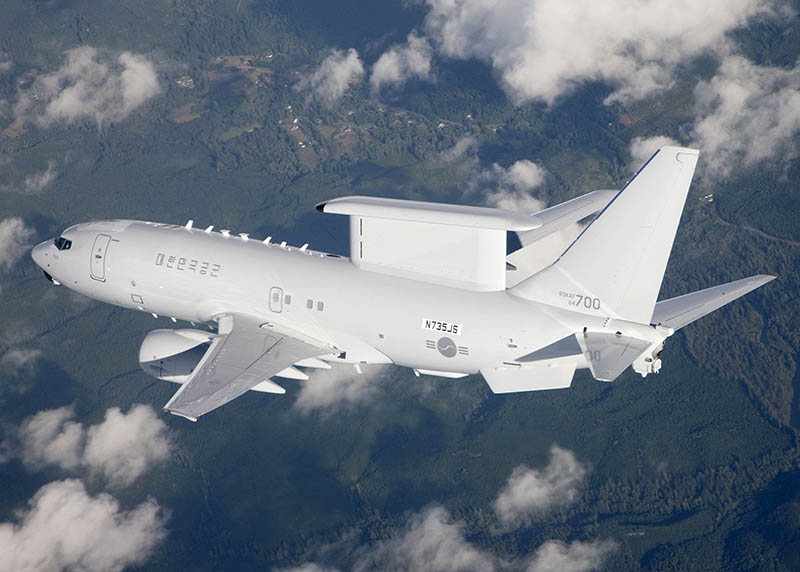 La flota de aviones de Alerta Temprana y Control (AEW&C) de la Fuerza Aérea de la República de Corea (ROKAF) recibirá el apoyo de Boeing a través de contratos logísticos basados en el rendimiento para mantener la flota lista para la misión. Foto de Boeing