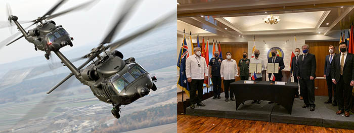 Departamento de Defensa filipino firma un contrato por 32 helicópteros Black Hawk ©Lockheed Martin