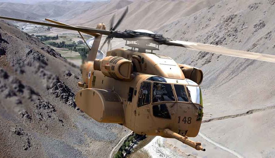 Representación artística de un helicóptero CH-53K para Israel. ©Lockheed Martin