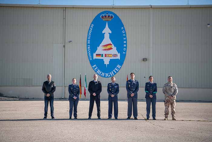 El destacamento italiano RAMI cumple 20 años en la base de Torrejón ©Ejército del Aire
