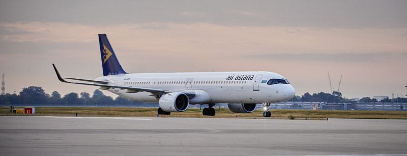 Airbus A321LR ©Air Astana