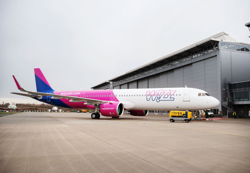 El avión número 1.000 de la familia Airbus A320neo con motor Pratt & Whitney GTF se entregó en abril de 2022. El cliente Wizz Air recibió este avión que marca un hito. Imagen: Página web de Pratt & Whitney