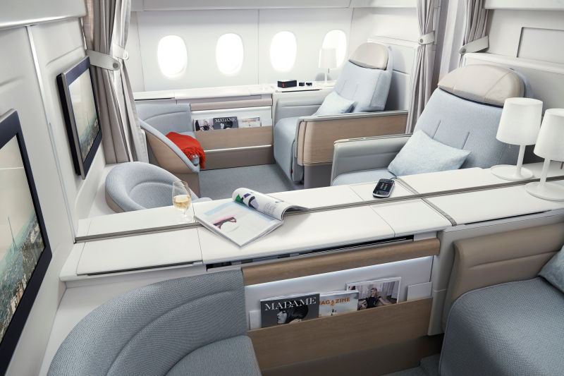 “La Première” en un Boeing 777-300 ©Air France