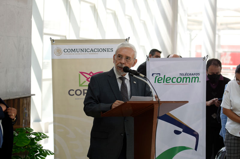Titular de SICT inauguró oficinas de SEPOMEX y Telecomm en el AIFA ©SICT