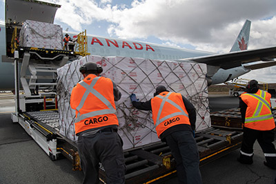 Air Canada Cargo opera el primer vuelo de carga a Madrid ©Air Canada Cargo