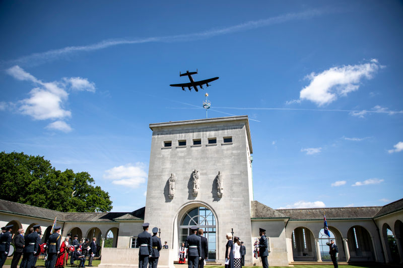 El domingo 22 de mayo de 2022, la Real Fuerza Aérea hizo una pausa para conmemorar a los hombres y mujeres de la Fuerza Aérea de la Commonwealth, que perdieron la vida durante la Segunda Guerra Mundial y no tienen tumba conocida. ©RAF