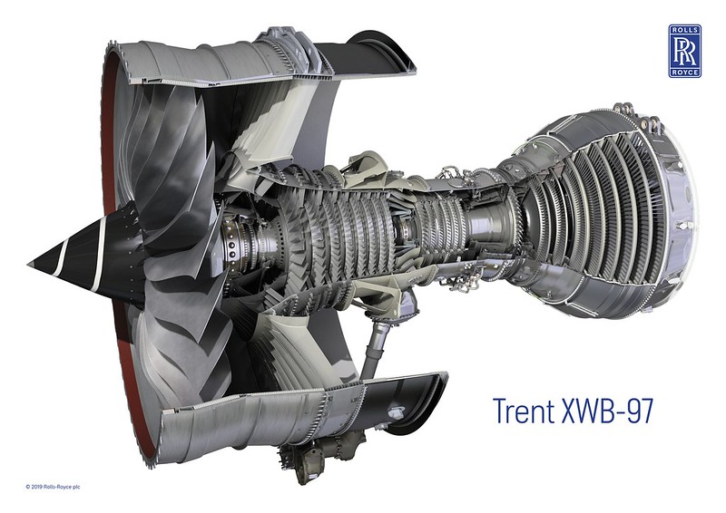 Trent XWB-97 cutaway ©Rolls-Royce