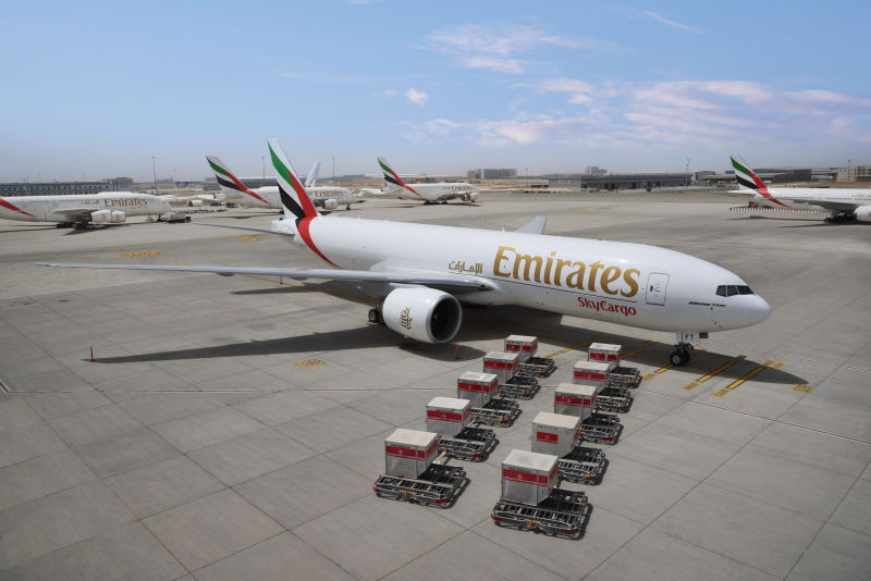 El undécimo carguero de la flota de Emirates SkyCargo ©Emirates