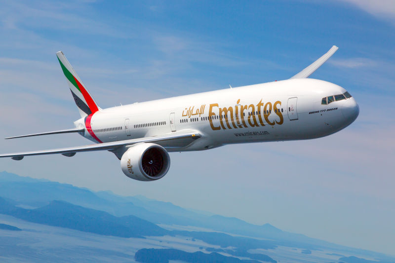 Los vuelos están disponibles para reservar de inmediato.©Emirates