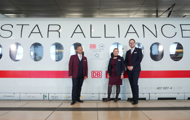 DB se convierte en el primer socio intermodal de Star Alliance ©Deutsche Bahn