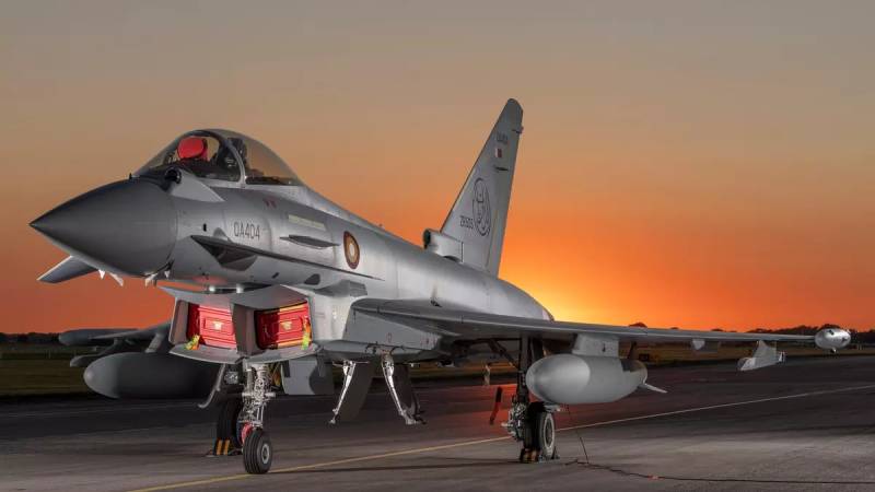 Primer Eurofighter Typhoon de Qatar ©BAE Systems