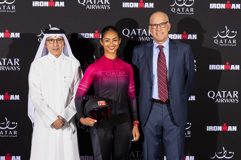 Qatar Airways se convierte en la aerolínea oficial de la serie Global Ironman y Ironman 70.3 ©Qatar Airways