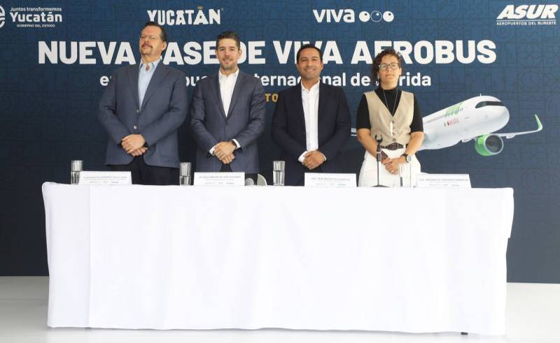 Nueva Base Operativa en Mérida ©Viva Aerobus