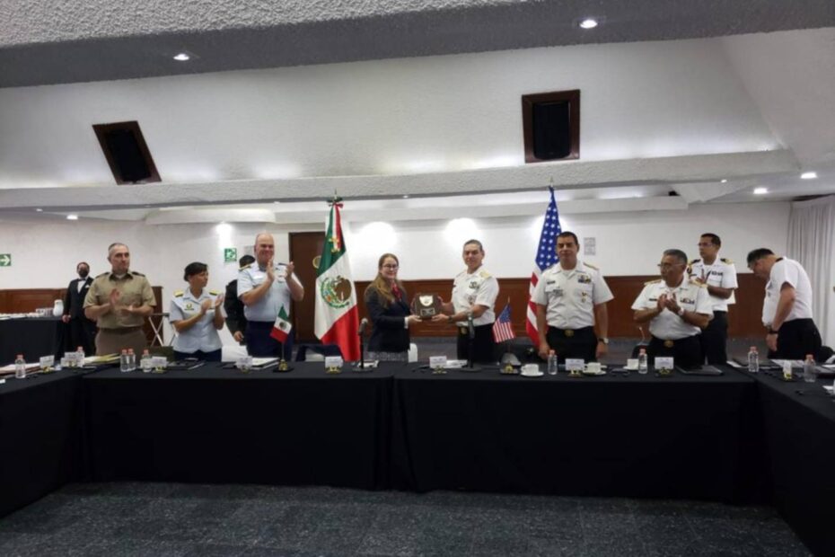 Reunión de Estados Mayores entre la Secretaría de Marina-Armada de México y la Guardia Costera de EE.UU. ©SEMAR