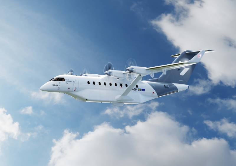 Saab se asocia con la empresa sueca de aviones eléctricos Heart Aerospace ©SAAB